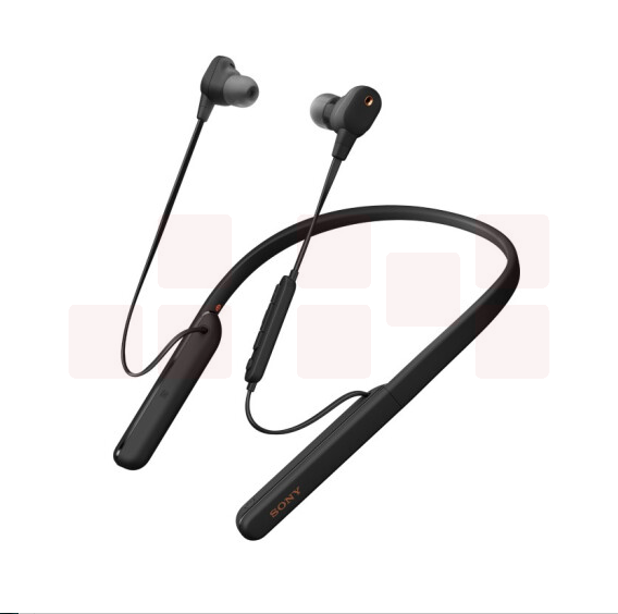 索尼（SONY） WI-1000XM2 无线蓝牙降噪耳机挂脖颈挂入耳式耳麦  黑色/白色