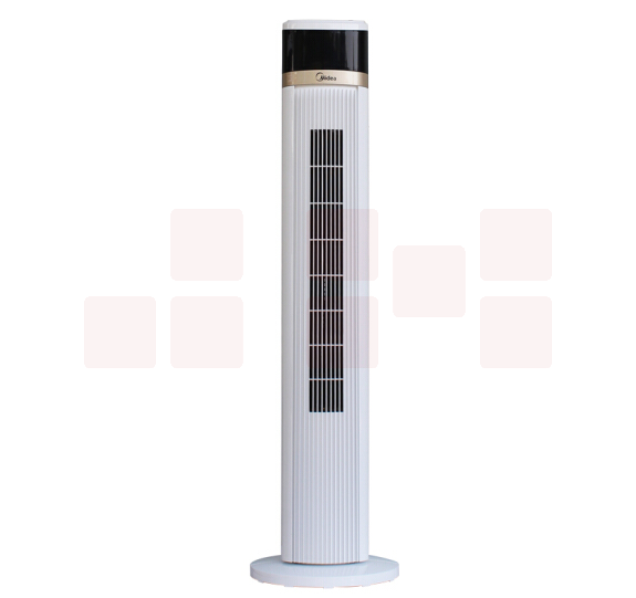 美的（Midea） FZ10-18CR塔扇遥控无叶静音电风扇立式落地扇