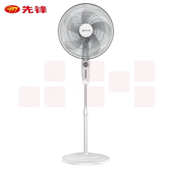 先锋 风扇 落地扇 90度摆头3档风速 1小时定时 居家卧室客厅各种场合 FS40-11B