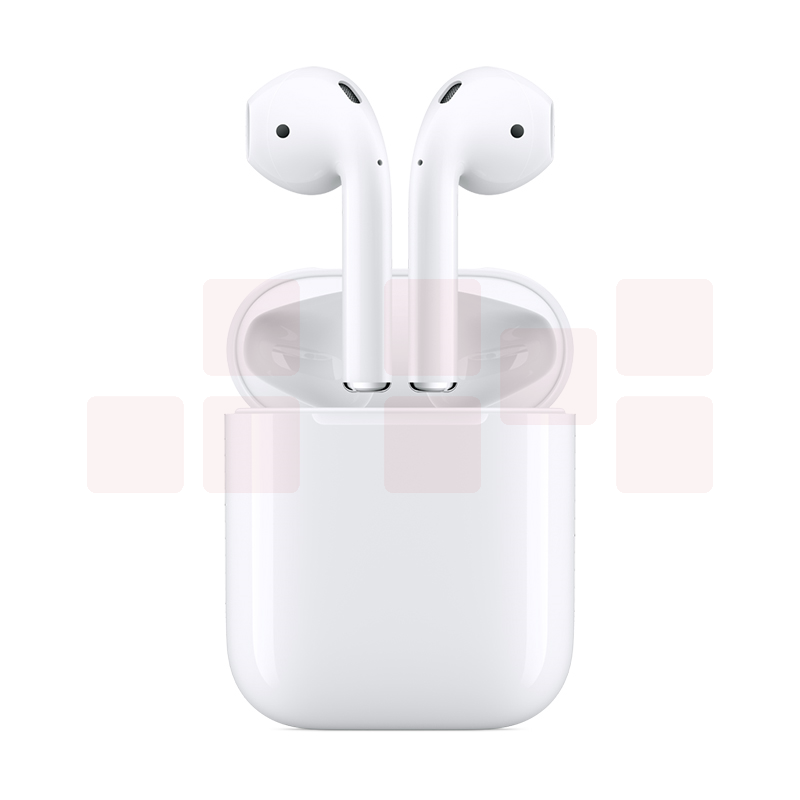 苹果 Apple 无线蓝牙耳机 MV7N2CH/A AirPods二代 有线充电 (白色)  货号：LJ