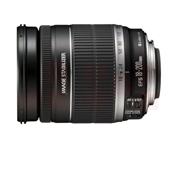佳能 Canon 远摄变焦镜头 EF-S 18-200mm f/3.5-5.6 IS