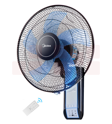 美的（Midea） 壁扇遥控 挂壁式电风扇  FW40-11AR  黑色