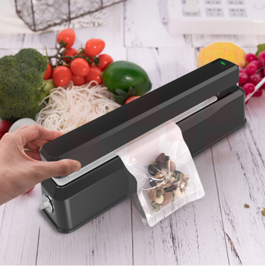 得力16495 手压式封口机 塑封机 塑料袋食品袋塑封机 【封口长度≤30cm 宽度≤5mm】