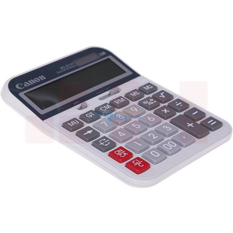 佳能WS-2212H计算器12位数商务办公（台）