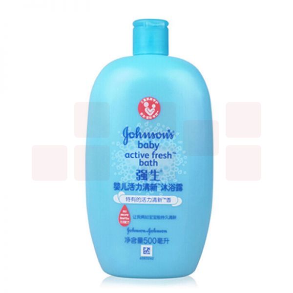 强生婴儿清新沐浴露 500ml