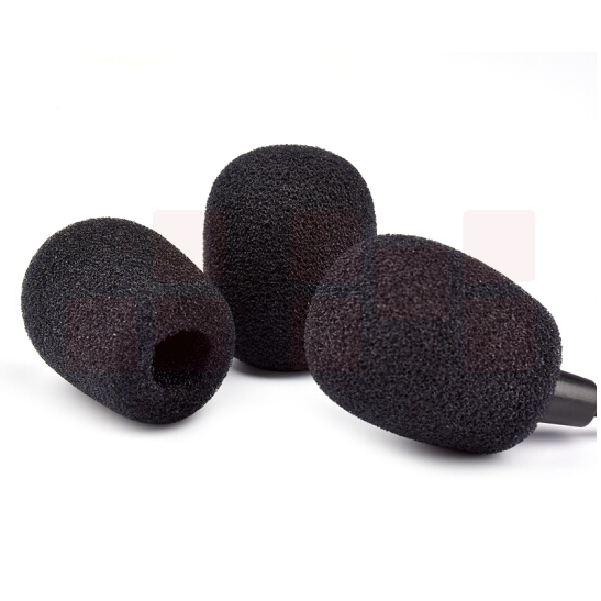 小蜜蜂麦克风海绵头  一次性话筒保护保护套  50个/组