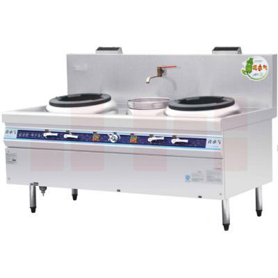 御丰 真小气双炒双温灶 带熄火保护 电子打火 2100*1000 180W*2/220V 货号：WY