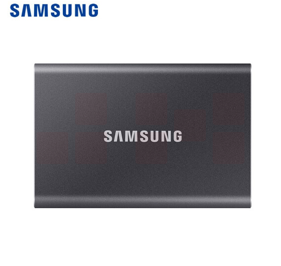 三星1TB Type-c USB 3.2 移动固态硬盘（PSSD） T7 灰色 NVMe传输速度1050MB/s