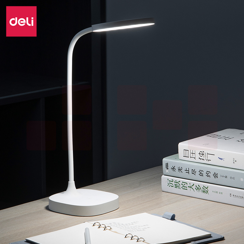 得力17861_LED充电式台灯7.5瓦(1200mAH锂电池)(台)(白)