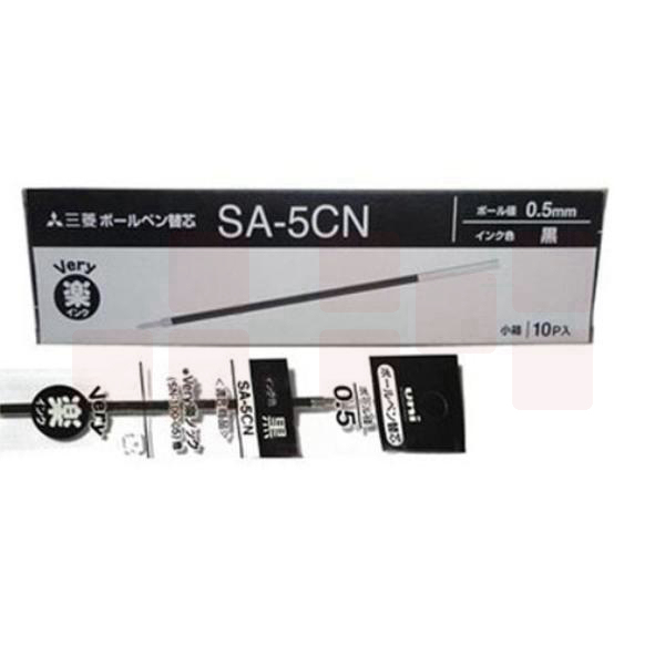 三菱 圆珠笔芯SA-5C（黑，适用SN-100，10支/盒） 按盒销售