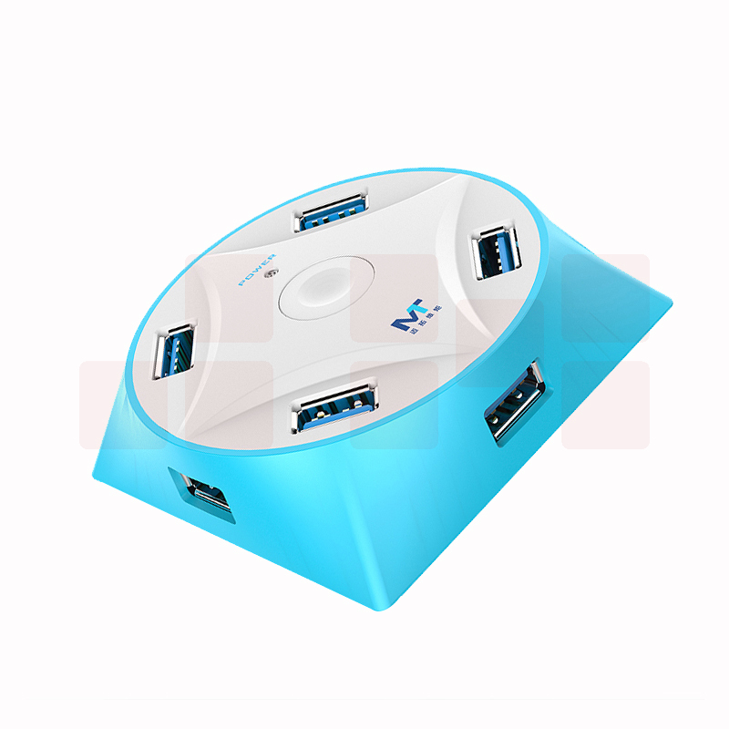 迈拓维矩MT-317 usb3.0分线器7口电脑笔记本usb集线器hub多接口高速