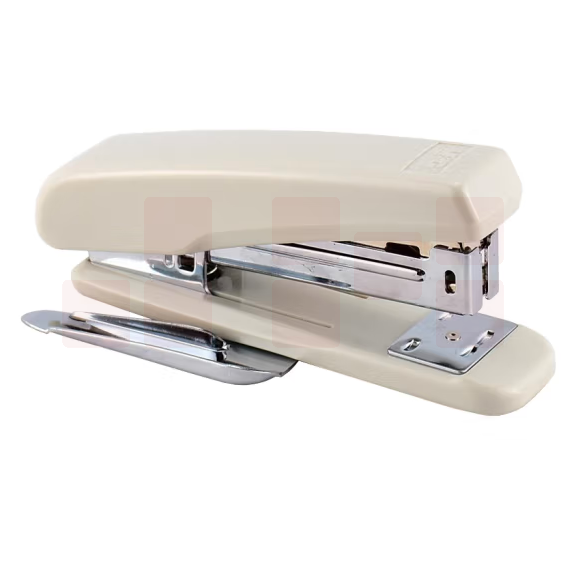 晨光 12号侧带起钉器订书机 金属拉杆办公订书器 ABS92718 灰