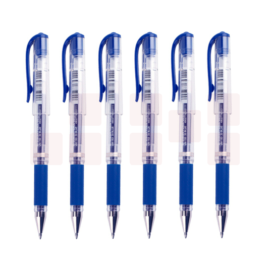 三菱 UM-153 速记防水水笔/啫哩笔 1.0mm 蓝色 笔芯UMR-10 按盒销售