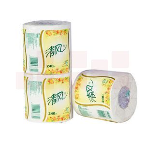 清风原木纯品3层卷筒卫生纸10卷/提B22AB3
