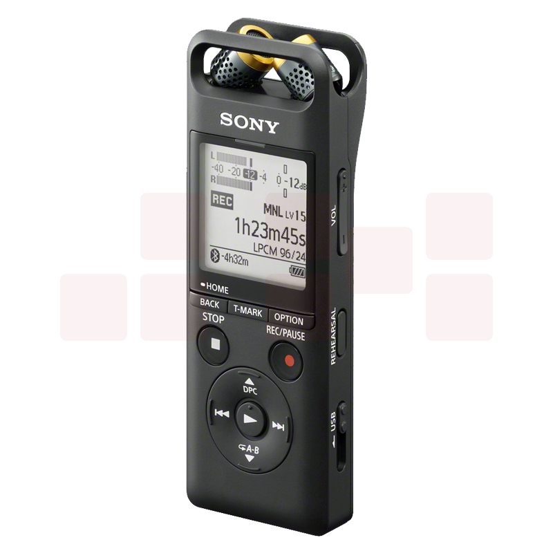 索尼（SONY）数码录音棒/录音笔PCM-A10 16GB 黑色 高清专业降噪 蓝牙操控 无损音乐播放 乐器学习商务采访