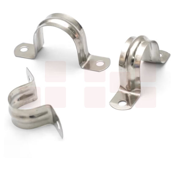 骑马卡不锈钢管卡  固定卡扣线管卡  货号：YC