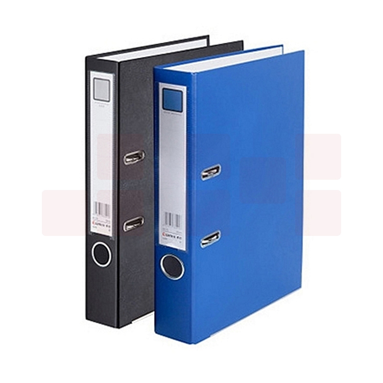 齐心 文件夹A208 F/C 3寸半包胶285*345*75mm 黑色