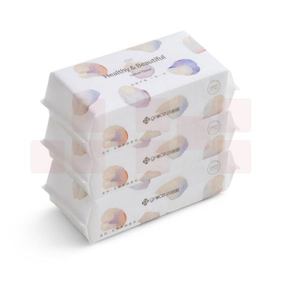 洁丽雅(Grace)  MRJ020-3 一次性棉柔巾 湿纸巾 洁面巾 90抽*3包