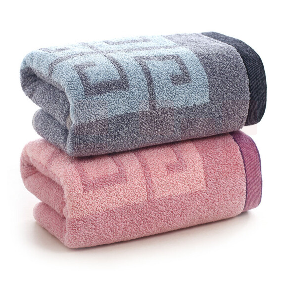 金号 纯棉毛巾 加厚加大全棉面巾 S1206提缎花式线 72*35cm