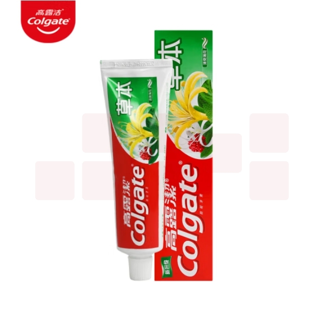 高露洁牙膏140g草本去火固齿清新