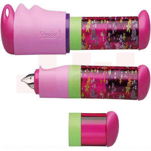 施耐德 162879 成长钢笔套装粉 F咀 粉色 1套 按套销售