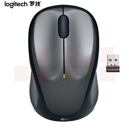 罗技  无线鼠标 黑色M235