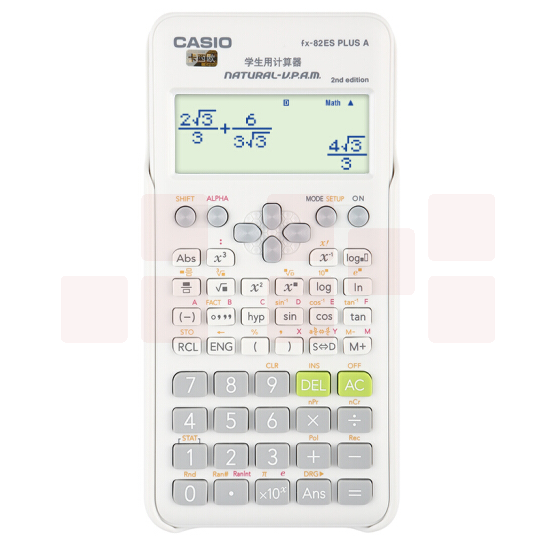 卡西欧  FX-82ES PLUS A - 2 函数科学计算器 慧白