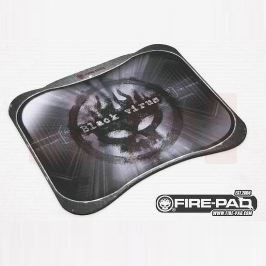 地狱火  黑色病毒 游戏鼠标垫   3张/包  货号：YC