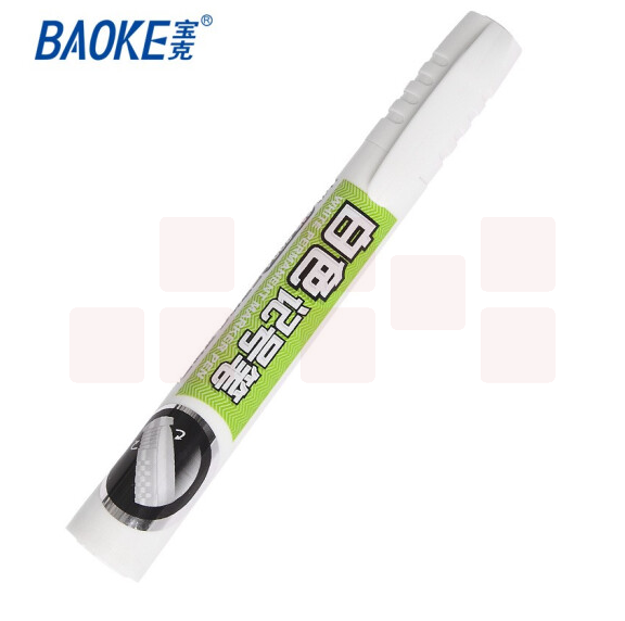 宝克 2904 记号笔 12支/盒 (单位:支) 白色