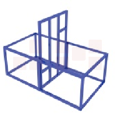 紧急避险训练器材 长1300mm×宽1200mm×高1620mm
