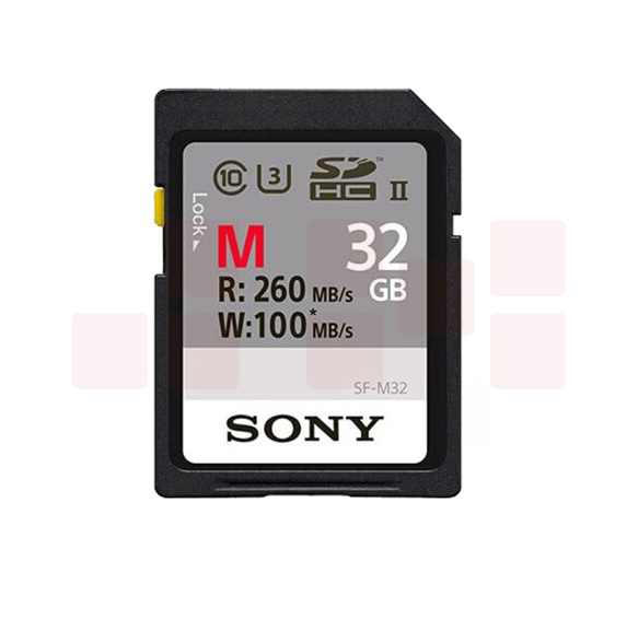 索尼（SONY）32G存储卡 SF-M32 SDHC UHS-II 内存卡/SD卡 260MB/S读取速度
