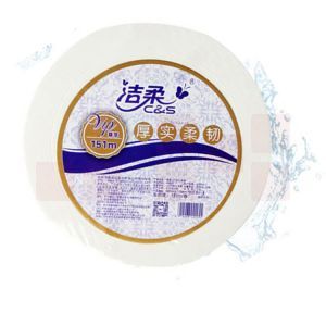 洁柔2层910克小盘纸洁柔	AX002-01	2层*910克 12卷/箱