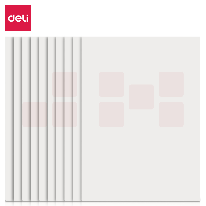 得力10本16K/20张空白信纸信稿纸 笔记本子信签纸草稿纸作业本 3433-6