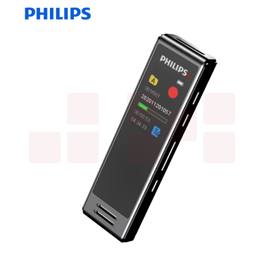 飞利浦（PHILIPS）VTR5102Pro 16G 专业高清降噪外放 会议录音转文字 录音器 同声传译 微型便携录音笔