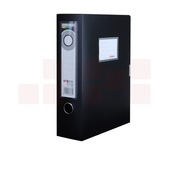 晨光ADM94818A 4寸档案盒文件收纳盒235*320*75mm 黑色