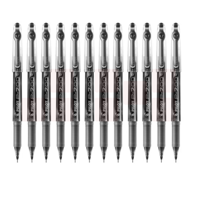 百乐 BL-P70 中性笔0.7mm 签字笔 12支 黑色