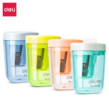 得力68661卷笔刀(混)(12只/盒)