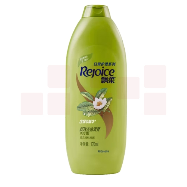 飘柔 绿茶双效去油洗发水 清爽去屑洗发露 170g
