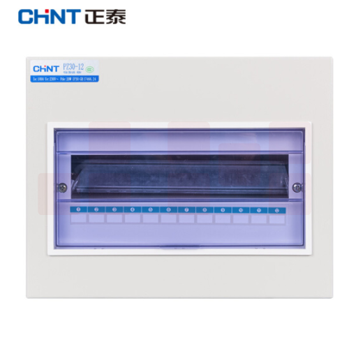 正泰 PZ30R-12 家用照明箱 暗装 空开箱 断路器布线箱 12回路 1mm