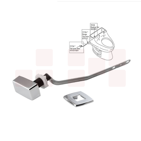 科勒   马桶水箱配件扳手   3384马桶水箱扳手  货号：ZF