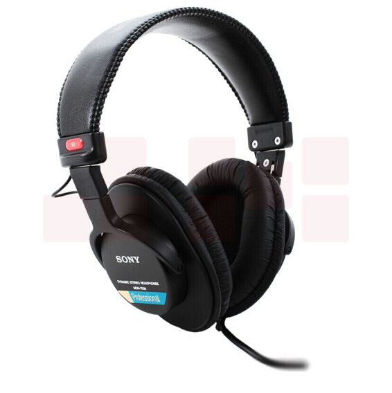 索尼（SONY） MDR7506 监听耳机 HIFI头戴式 游戏 听歌 录音专业降噪有线耳机