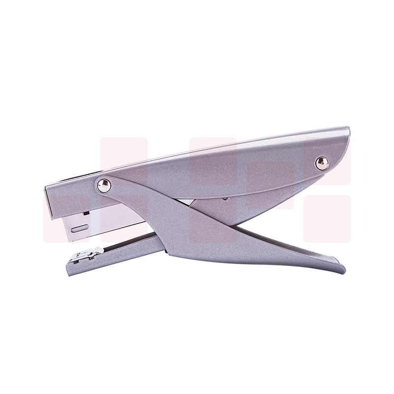 得力0346手握式订书机(银)