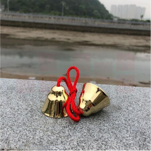 奥尔夫打击乐器碰钟一对   直径4.5CM