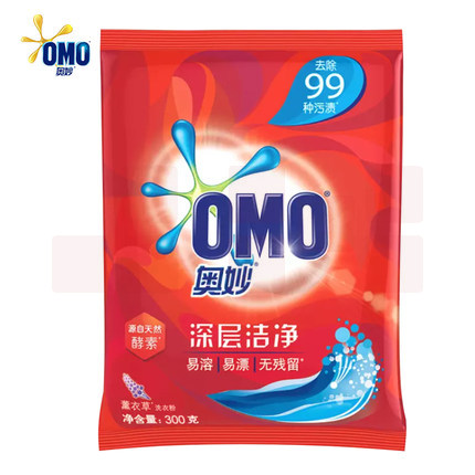 奥妙(AOMIAO)洗衣粉300g 22袋/件