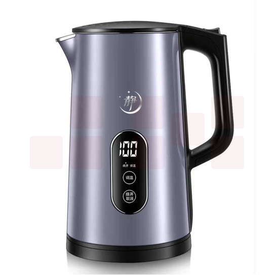 苏泊尔 （SUPOR） SW-17S63A 电热水壶 温 壶身显温 触控五段调温 双钢防烫 蓝黑色