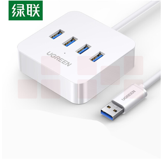 绿联 CR118（30221） 一拖四分线器4口USB3.0/HUB1.5米