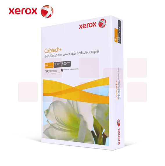 富士施乐Colotech+彩激纸 彩色激光打印纸 100g A4 500张/包（单位：包）