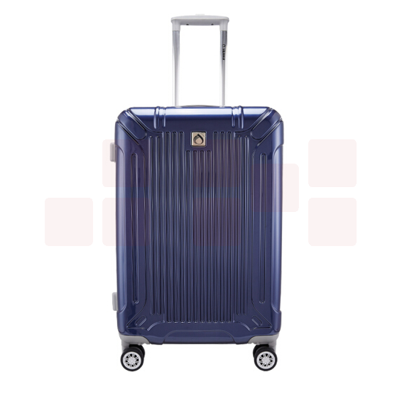 外交官 24英寸 拉杆箱 旅行箱万向轮TSA密码锁箱TC-6673深蓝色