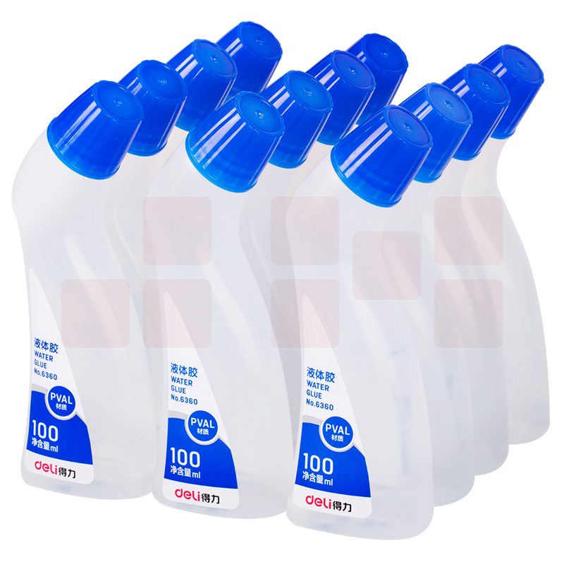 得力6360液体胶100ml*12支