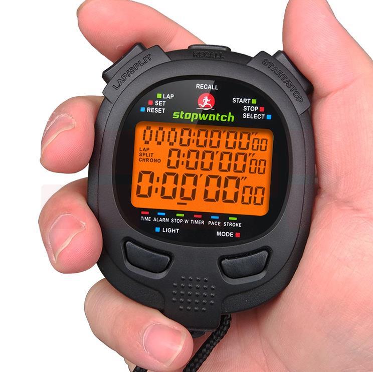 秒表计时器 定时器节拍器 比赛裁判计时用品 数据可上传电脑 400道记忆 PS-1008B